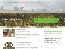 Tablet Screenshot of greenvalleyfarms.us